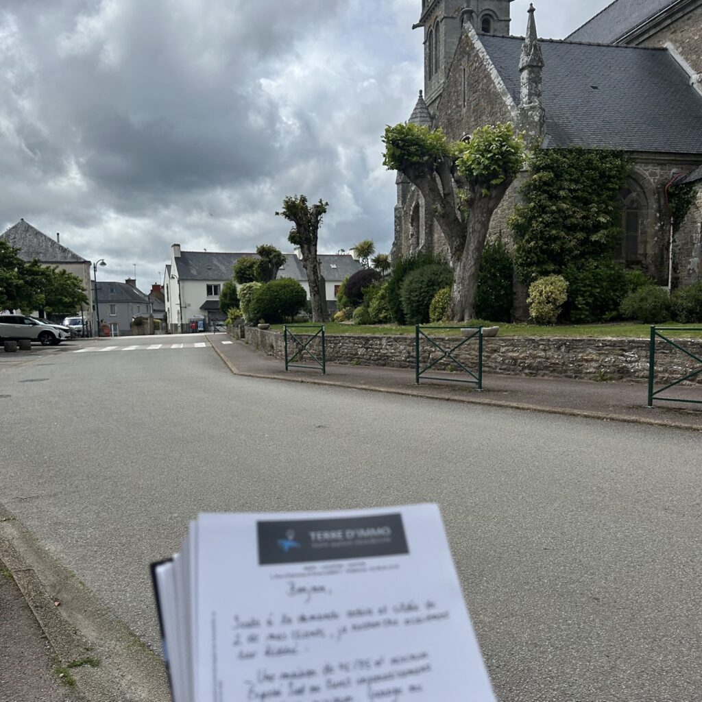 Photo pour mon compte rendu de stage Terre d’immo