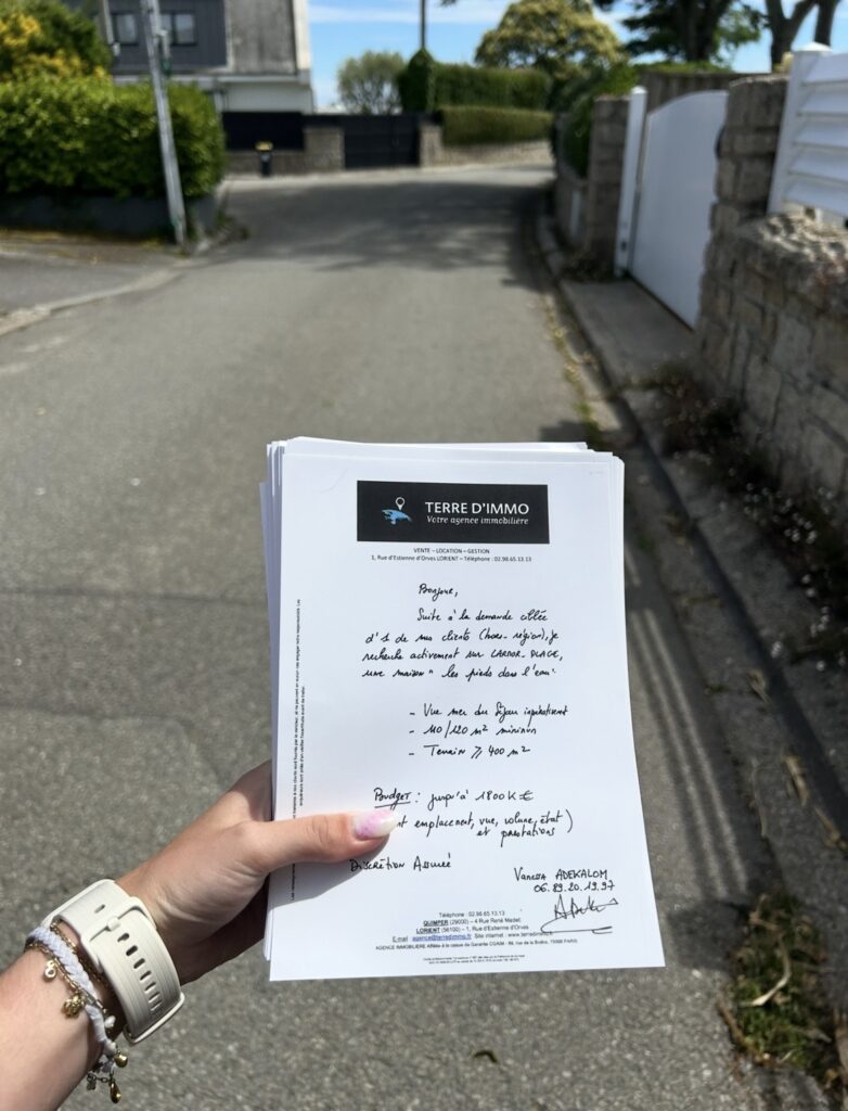 Prospection de maison